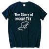 Parks And Recreation Mouse Rat Licensed Adult T Shirt male cotton tops brand summer tees