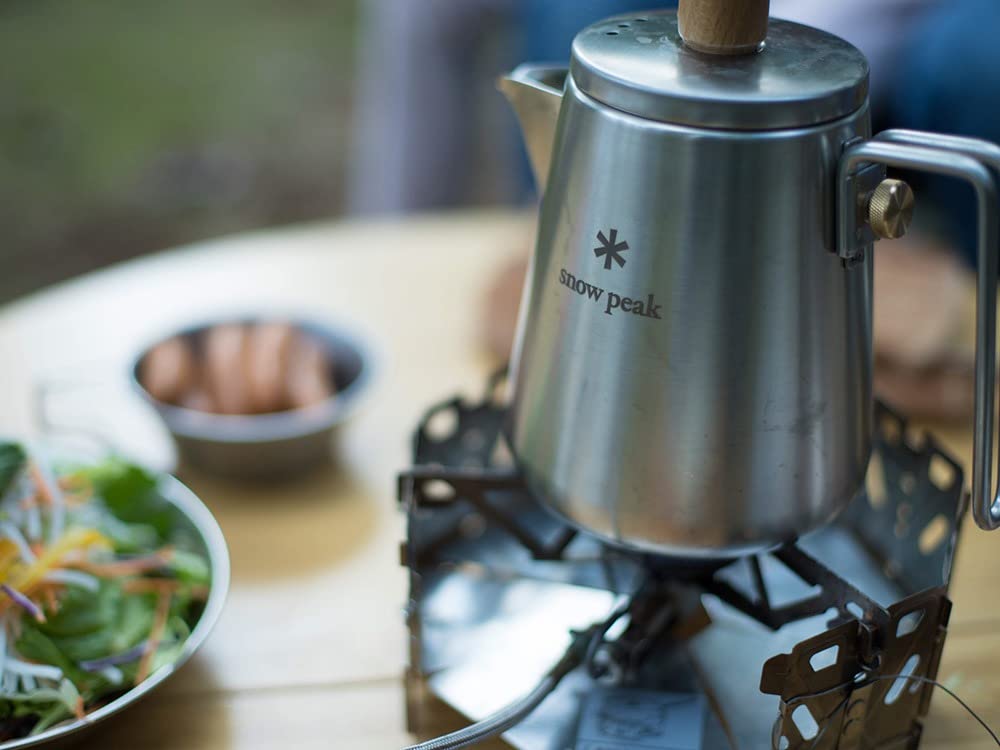 Snow Peak Field Barista Kettle Coffee Kettle for and Home CS-115R - Camping, Outdoors, Use.