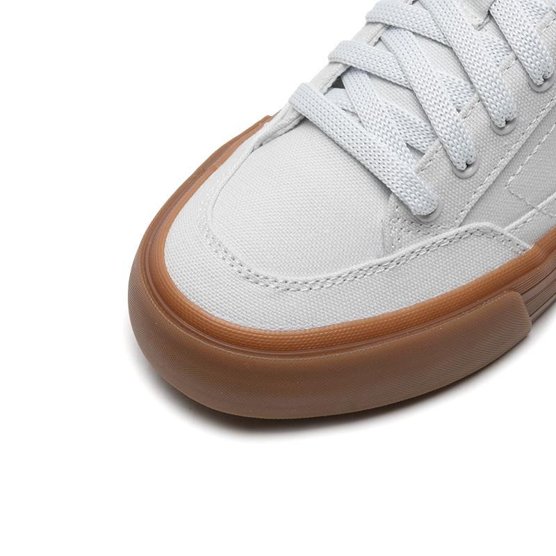 Puma Court Classic Series Vulc Ткань Синтетическая кожа Ретро Мода Повседневные Легкие Низкие Кроссовки Женские Кроссовки Белый Фиолетовый 395020-10