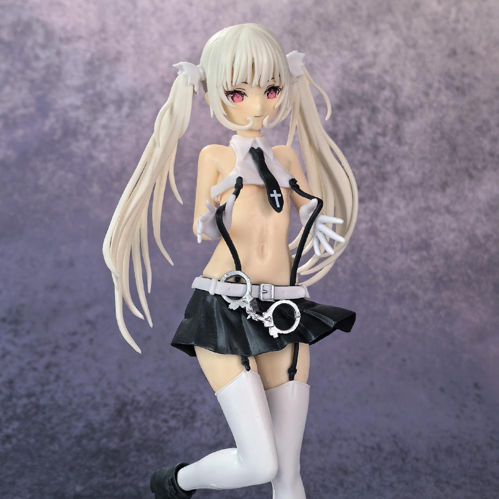 23 см Union Creative Аниме Фигурка Ангел Полиция Сексуальная Девушка ПВХ Фигурка на шарнирах Равномерная Фигурка Коллекционная Модель Игрушки Кукла Подарок