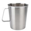 Мерная кружка из нержавеющей стали 304, устойчивая к коррозии, чашка для вспенивания молока и кофе со шкалой для дома