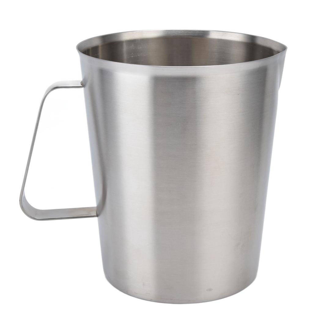 Мерная кружка из нержавеющей стали 304, устойчивая к коррозии, чашка для вспенивания молока и кофе со шкалой для дома