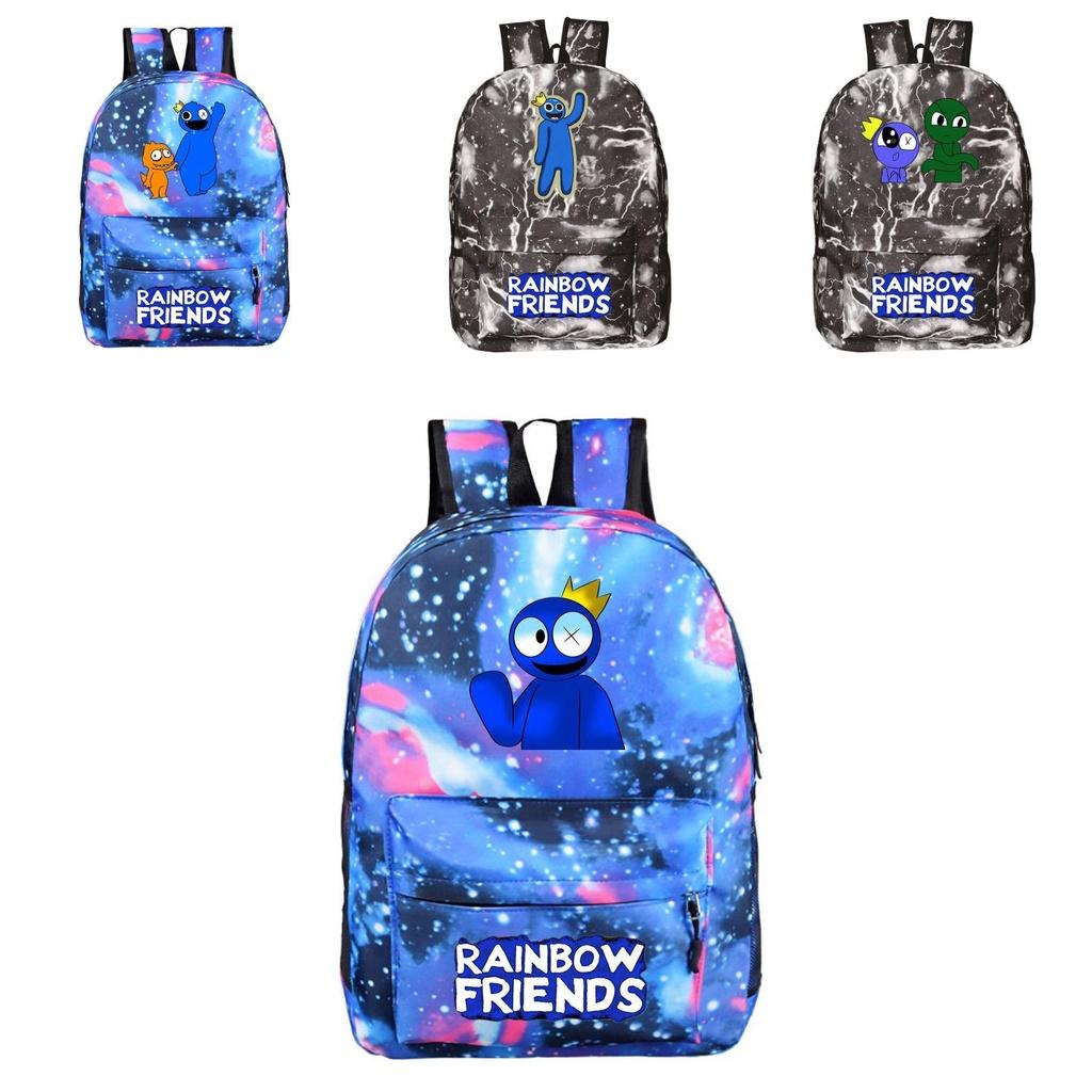 Рюкзак для студентов большой вместимости Roblox Rainbow Friends, сумка для книг