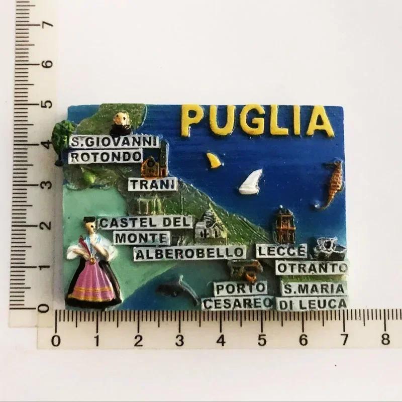 Италия Милан Магниты на холодильник Мадрид Флоренция Тоскана Сирмионе Лечче Венеция Туристические сувениры Магнитные наклейки на холодильник Подарочные