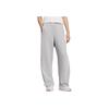 Adidas Цветной блок дизайн удобные универсальные модные трикотажные спортивные брюки женские низ светло-серый KC0304