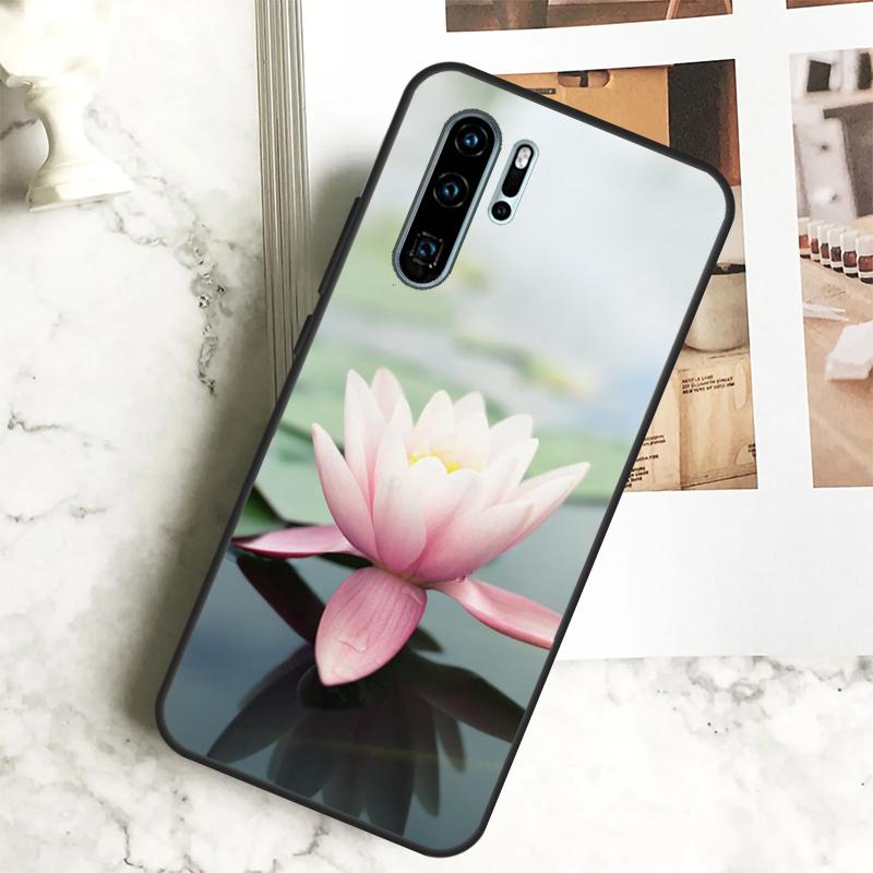 Лотос Лето Для Huawei Nova Y70 Y72 Y73 Y60 Y90 Y61 Y91 7i 8i 11i 12i 12s 9 10 SE P20 P30 P40 Lite Чехол