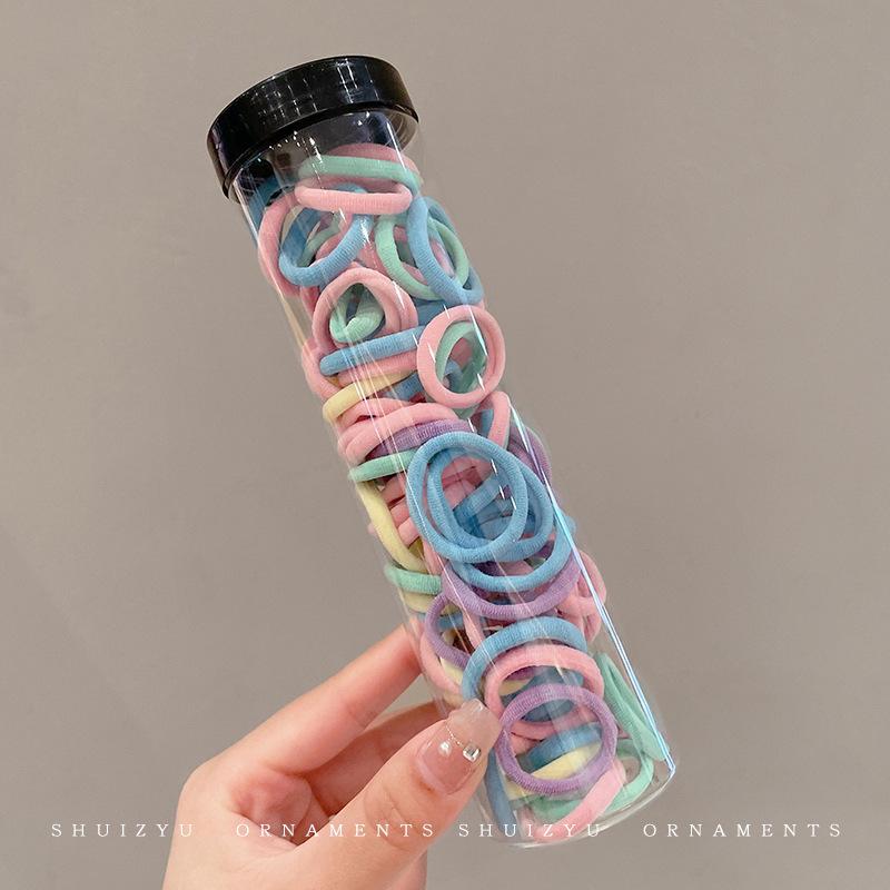 Высокоэластичная резинка для волос «конский хвост» для девочек – прочный, нежный и милый головной убор для детей.