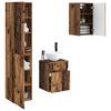 Bathroom Furniture Set 3 pcs Reclaimed Wood 33 x 34.5 x 160 cm
