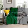 Asse Saint-etienne Crest Blanket Suitable for Sofas, Beds, Offices, And Camping - Perfect Gift for Halloween Christmas