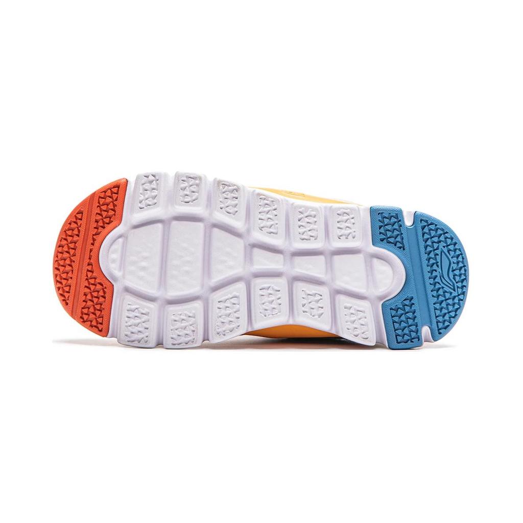 Li-Ning Кроссовки для бега для детей с низким верхом, нескользящие, противоударные, износостойкие, дышащие, легкие, амортизирующие, детские кроссовки YKNU090-13