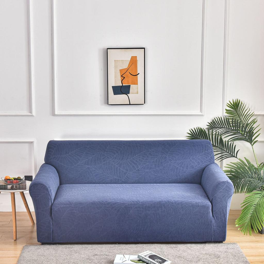 Новый водонепроницаемый жаккардовый эластичный чехол для дивана, однотонный утолщенный универсальный чехол для дивана, чехол для диванной подушки