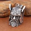Винтажный дизайн Подвеска-колокольчик Viking Warrior для мотоцикла, защита от ветра, скандинавский, Одина, Защитный колокольчик, Ожерелье, Подарок, Ювелирные аксессуары