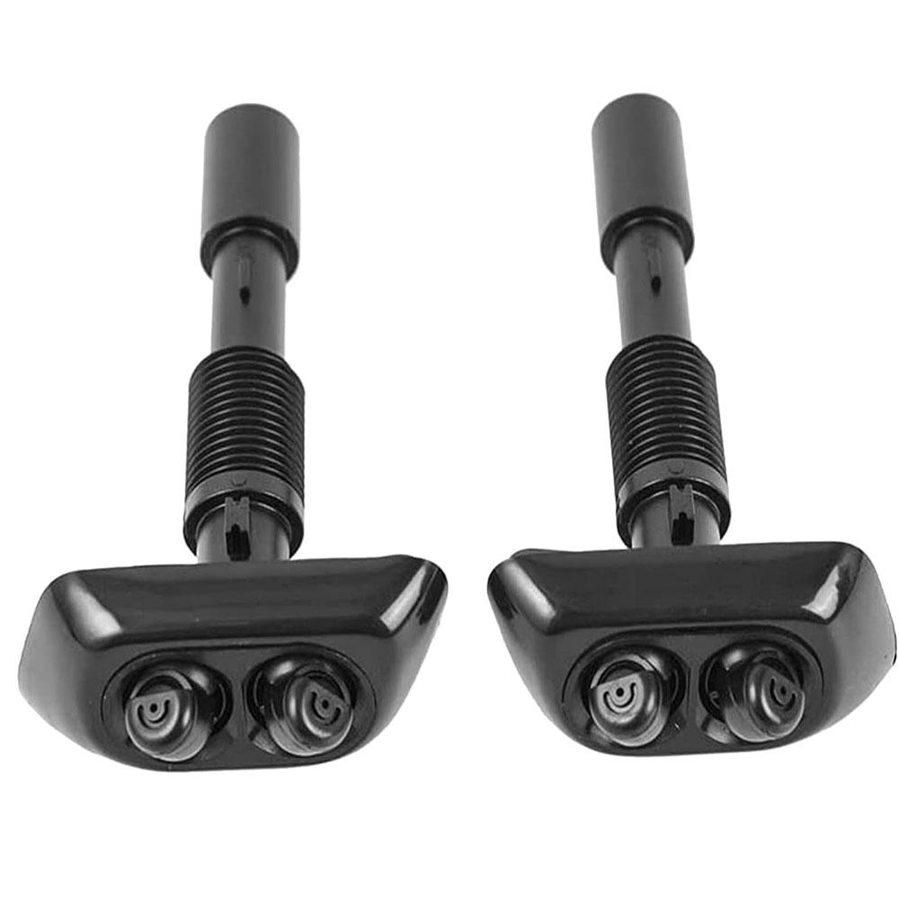 1Pair Front Headlight Washer Nozzle Jet For BMW E38 740iL 750iL 1995-2000 2001