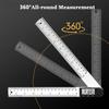 Digital Display Angle Ruler, 2 In 1 Angle Finder Ruler, Digital Angle Measuring Tool, High Accuracy Multi-Angle Protractor Ruler (7.87 Inch)
