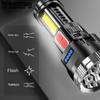 Мощный фонарь для улицы, перезаряжаемый светодиодный боковой фонарь, портативный мини-фонарь для дома, многофункциональный фонарь