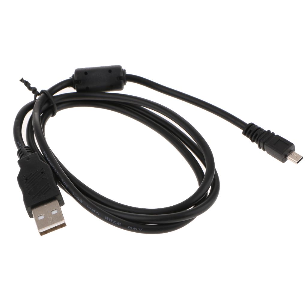 8P Mini USB Интерфейсный кабель Зарядный шнур Линейный провод для Nikon Olympus