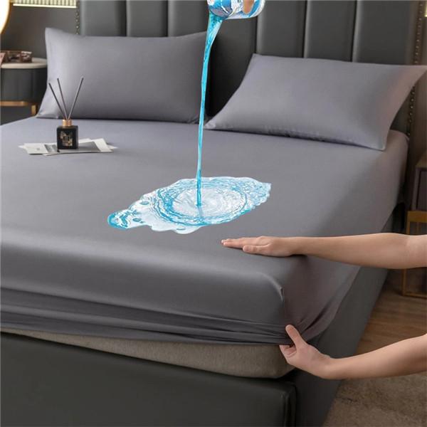 2023 New Super Waterproof Bed Shirt Sheet Bed Mattress Cover Bedspread Becloth Urine Pad Waterproof Bedcover Mattress No Pillowcase
