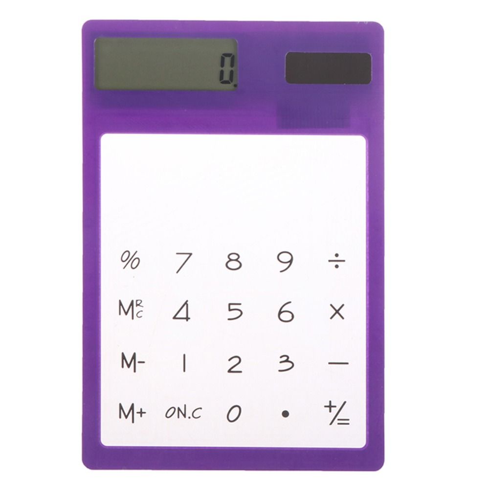 8-Digit Display Mini Calculator Ultra Slim Solar Calculator Student Calculators School Office