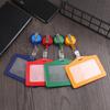 No Zipper Office Supplies Tag ID Card Holder Protective Shell Badge Case Credit Card Holder