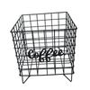 Coffee Pod Holder Metal Compact Multipurpose Coffee Pod Storage Basket for Hotel