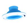 Toilet Flange Repair Kit Blue Durable Silicone ABS Easy Installation Toilet Flange Replacement Kit