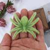 Модель Паука Смешной Хэллоуин Плюшевый Паук Реалистичный 3D Флокированный Черный Паук Мультяшный Искусственный Паук Бар Вечеринка Украшение