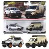 Hot Wheels Premium 2-Pack Mercedes-Benz Sprinter Tourer / '05 Toyota Land Cruiser Prado [Diecast Car] [Ages 3 and Up] HRR76
