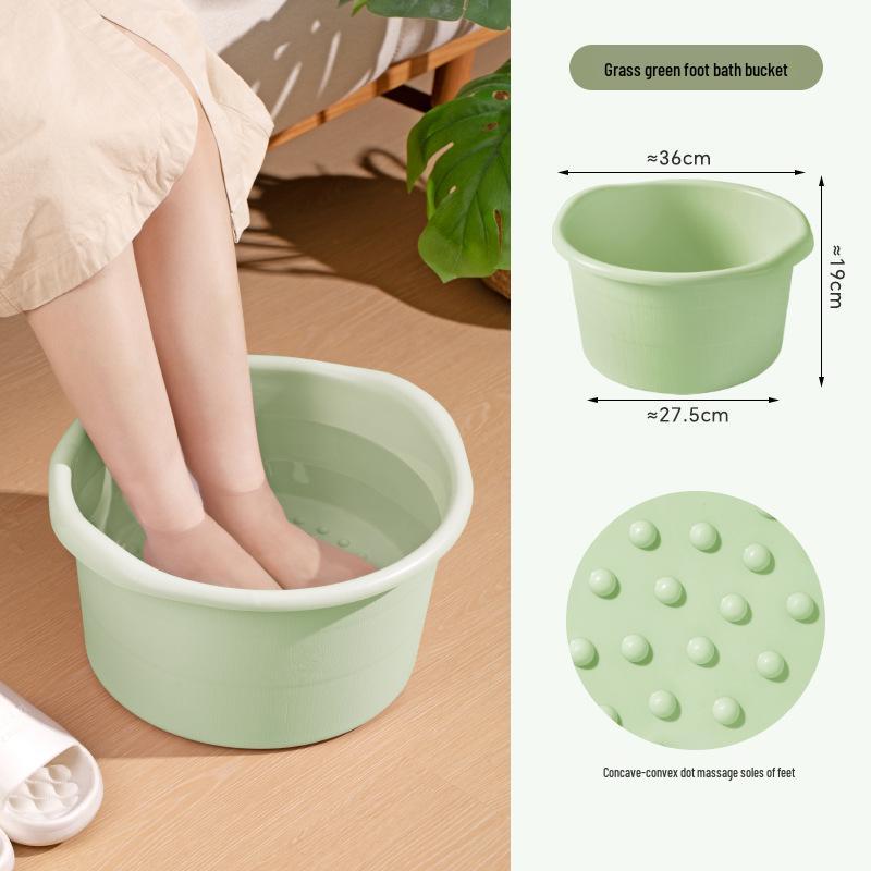 Утолщенный пластиковый таз для ножных ванн с массажной функцией для взрослых и пожилых людей