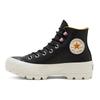 Chuck Taylor All Star Высокие парусиновые женские Черно-белые