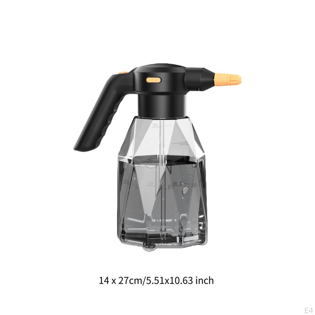 2-литровая электрическая лейка, распылитель пены, автомойка, 14 х 27 см, для мытья окон