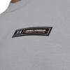 Under Armour Solid Color Crew Neck Short Sleeve T-Shirt Men Tops Gray 1382831-011