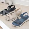 2025 Summer New Sandals For Women Light Sports Style Comfortable Rubber Large Size Woven Shoes Versatile Breathable Casual