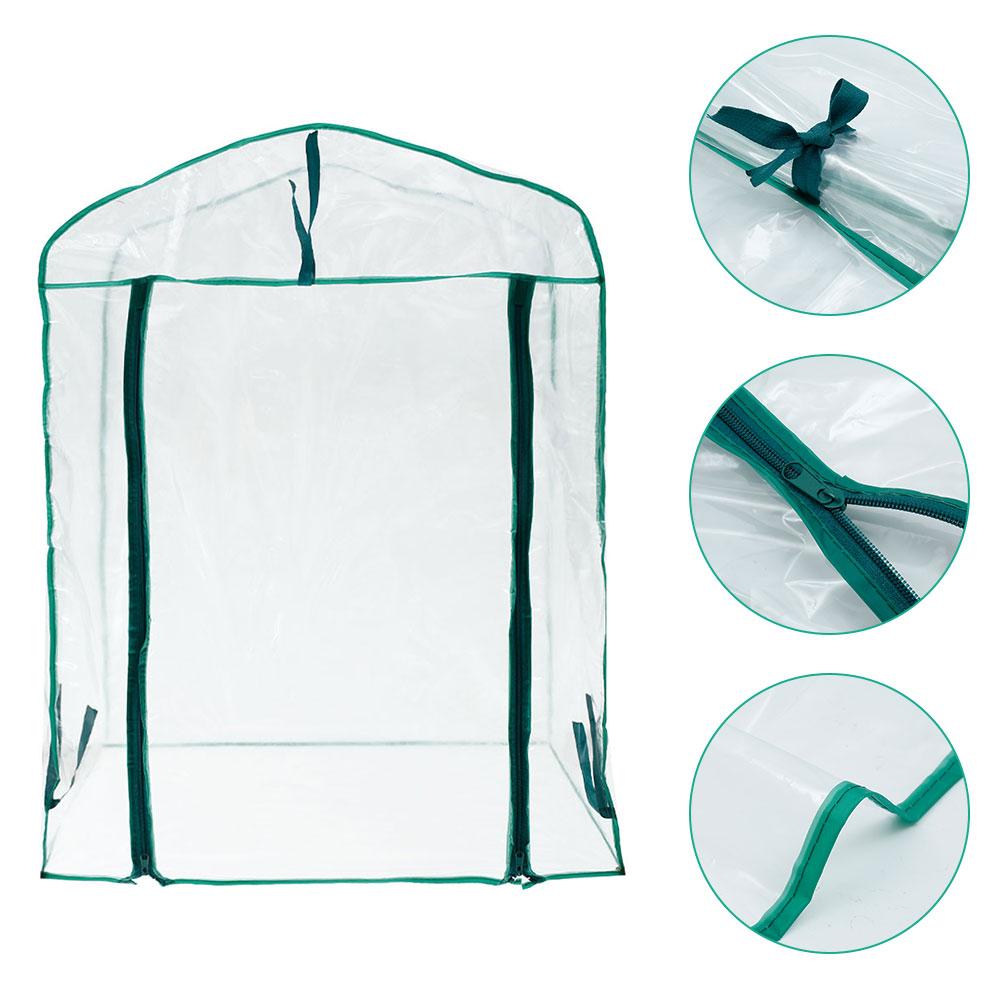 Садовая теплица, тент для посадки, прозрачная, устойчивая к погодным условиям и морозу, сетчатая крышка для комнаты для растений без железного каркаса