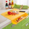 2-in-1 Vegetable Cutting Board Thicken Plastic Food Container  Food Preparation