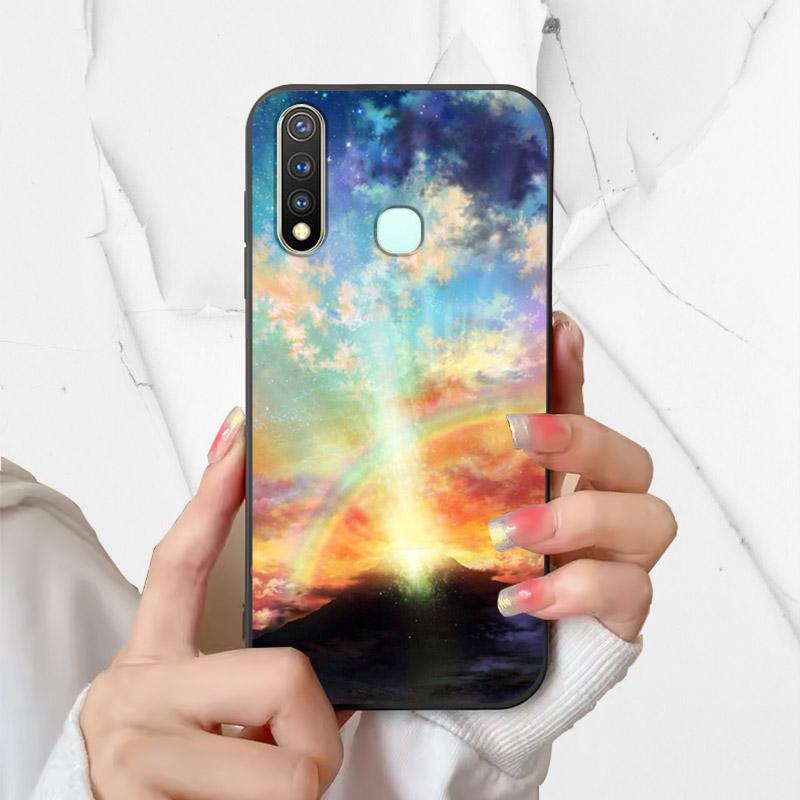 Чехол Для Vivo Y19 Y 19 Чехол Силиконовый Мягкий ТПУ Чехол Для Телефона Для Vivo Y19 1915 VIVOY19 Funda Capa Модный Ударопрочный Корпус Coque