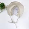 Women's and Men's Daily Wide Linen Bonnet Hat