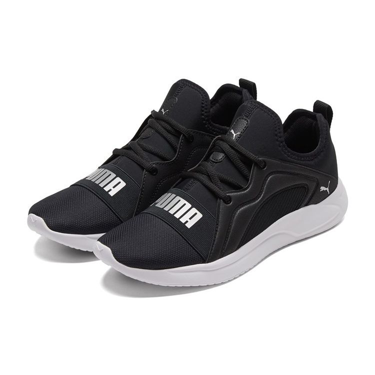 Puma Resolve Street Нескользящие Дышащие Амортизирующие Низкие Повседневные Кроссовки для Бега Унисекс Черные 376221-04