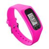 1PC Silicone Pedometer Watch LCD Calorie Outdoor Mileage Pedometer Electronic Watch Pedometer Watch