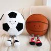 Non-cartoon Animal Style Plush Toy Football And Basketball Doll For Children Ideal For Play And Comfort