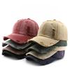Retro Women's Autumn and Winter Washing Hole Solid Color Light Plate Baseball Cap Outdoor Men's Travel Sun Protection Sun Protection Baseball Cap