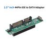 2.5 Inch IDE To SATA Adapter Support ATA HDD Hard Disk Drive or SSD To 44 Pin Port Converter