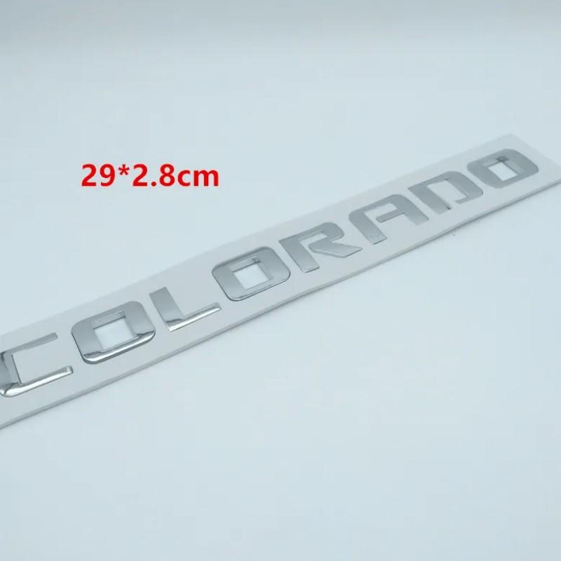 1 шт., Колорадо, автомобильная буквенная эмблема, задний багажник, наклейки, значок, наклейка, Стайлинг, автоаксессуары
