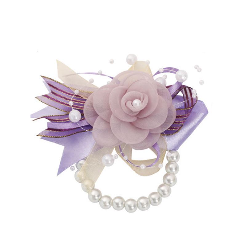 Свадебные торжества подружки невесты, свадебная вечеринка, эластичные аксессуары для фотографий с жемчугом, принадлежности