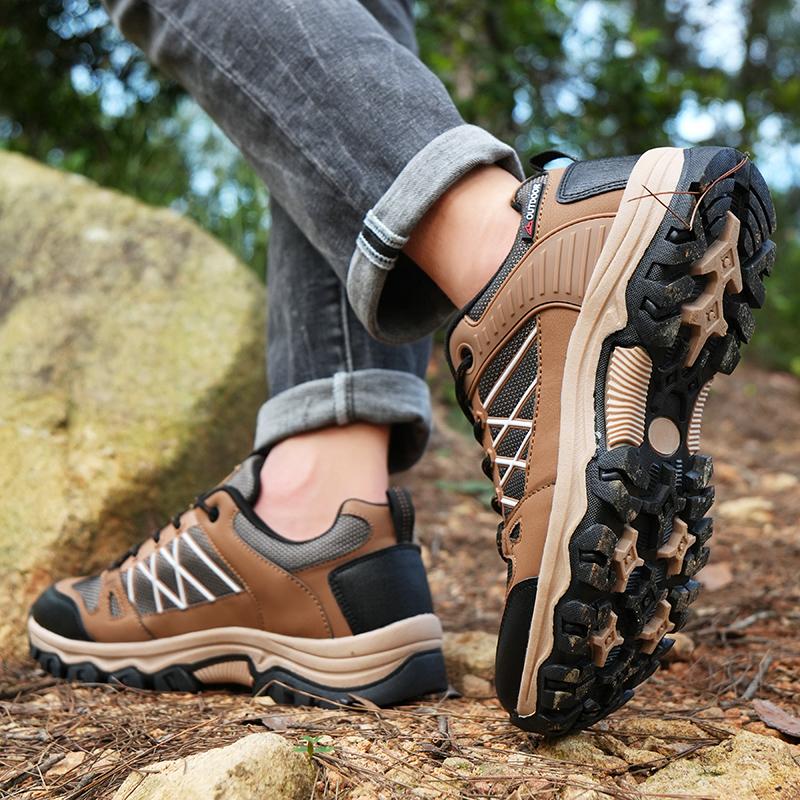 40-46 Men's Plus Size Anti Slip Wear-resistant Fashionable and Casual Outdoor Hiking Shoes Hiking Shoes