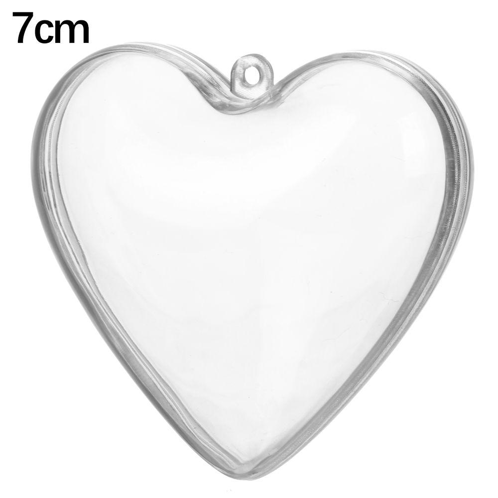 DIY Heart Shape Plastic Heart-shaped Ball Food Packaging Creative Sugar Box Candy Box Packaging