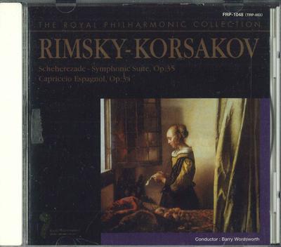 CD РИМСКИЙ-КОРСАКОВ - The Royal Philharmonic Collection R FRP1048 FIRST MUSIC 1997 Япония Классика Б/У