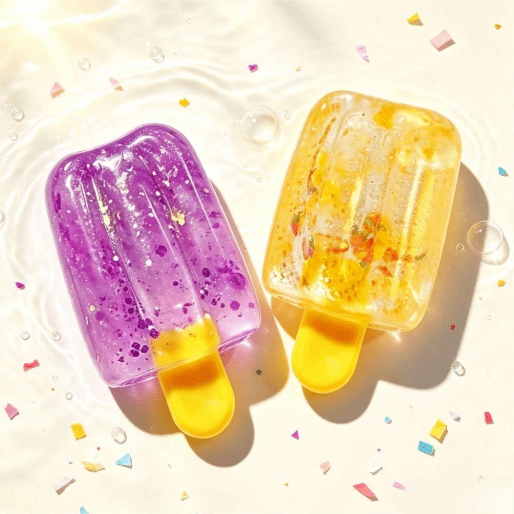 Transparent Popsicle Squishy Toys Soft Reduce Anxiety Toy Adult Reduce Pressure