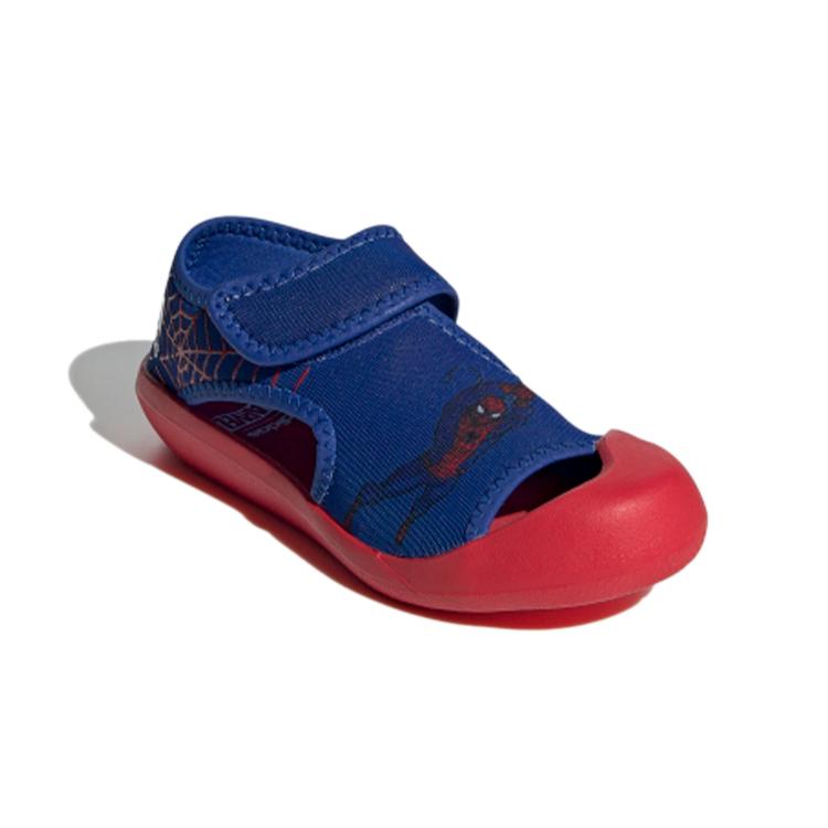 BP Marvel x Adidas Neo Низкие детские сандалии Сине-красные Дети возрастом 3-7 лет FV4626