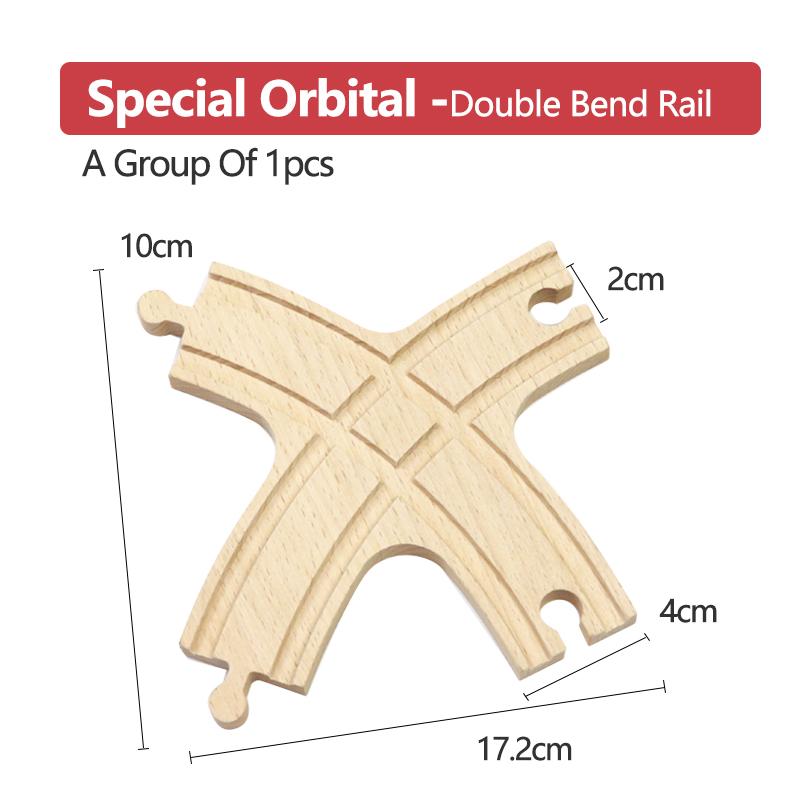 Деревянный маленький игрушечный поезд, детский набор, магнитный поезд, аксессуары, трек KX, игрушка на день рождения для мальчика, подарок X10