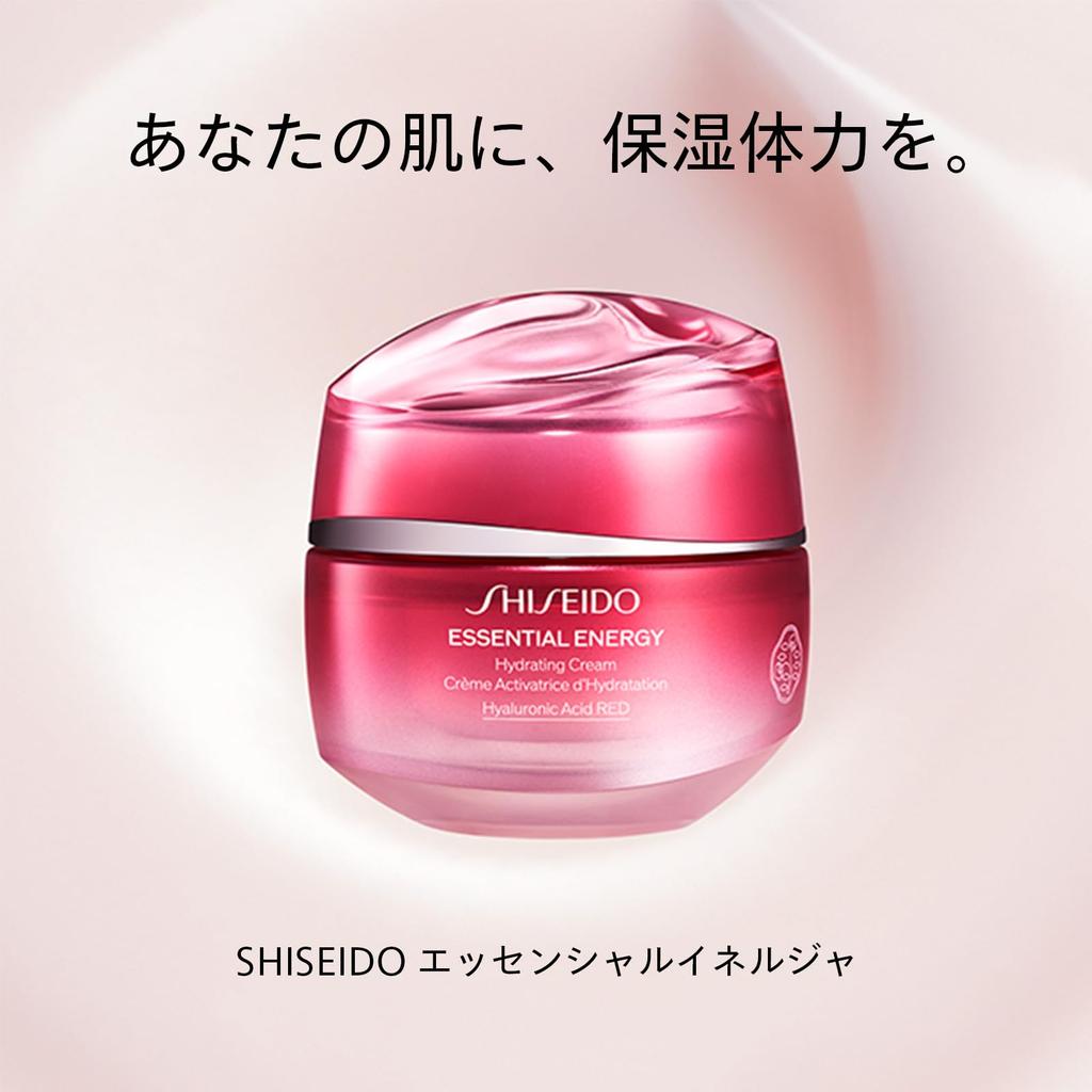 SHISEIDO Essential Energy Увлажняющий крем 50 г Кремовый кремовый увлажняющий сухой против мелких морщин Текстура Shiseido Official Store (Пополнение) Крем/для глаз